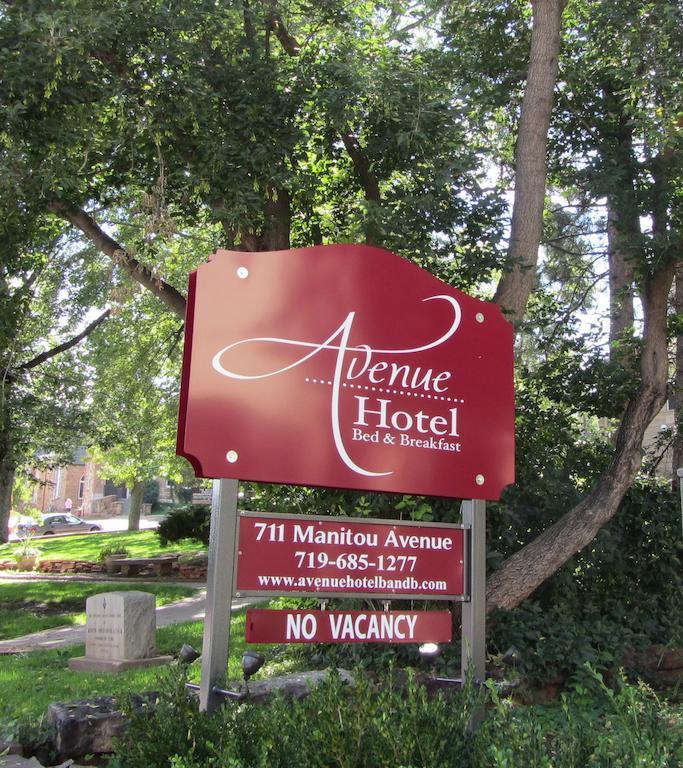 מניטו ספרינגס Avenue Hotel Bed And Breakfast מראה חיצוני תמונה